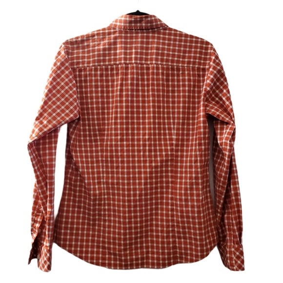 🔥SALE🔥 Lilly Pulitzer Red Checkered Button Down Shirt 6 - Picture 8 of 9